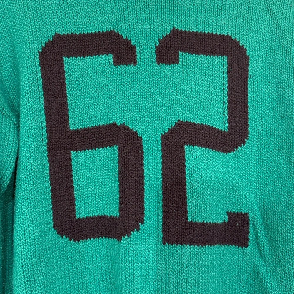 Anthropologie Porridge Wide Sleeve Graphic Number Sweater - Picture 8 of 11